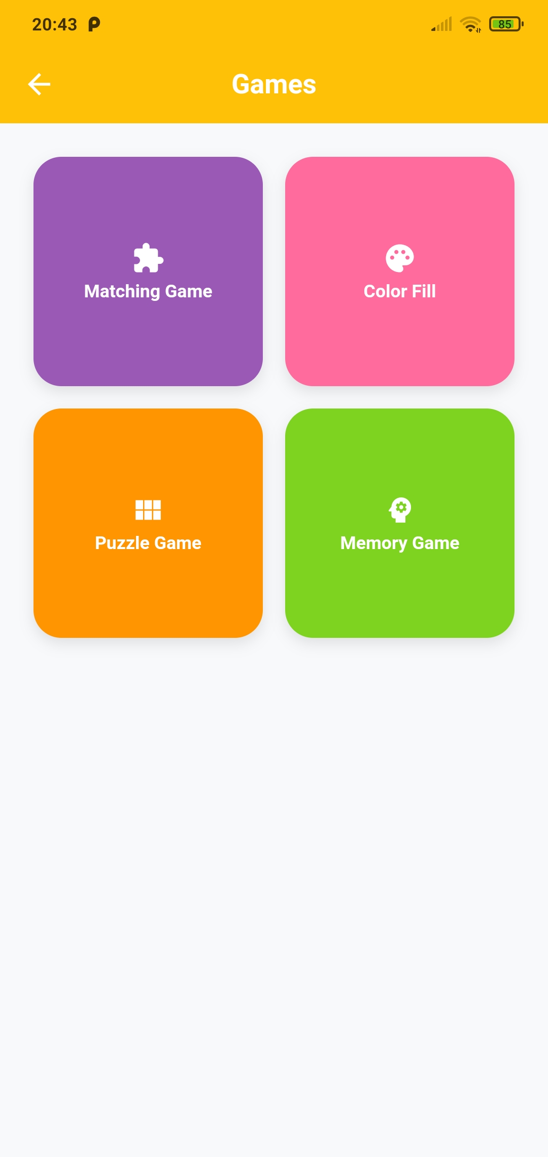Game Screen
